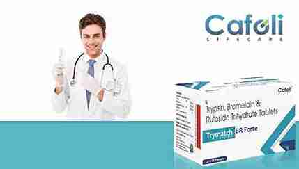 Trymatch BR Forte Tablet at best price in Joint Health Franchise for Joint Health and Pain relief
